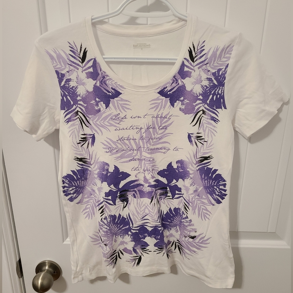 🌟4/$15 Northern Reflections Affirmation T-Shirt Size Small